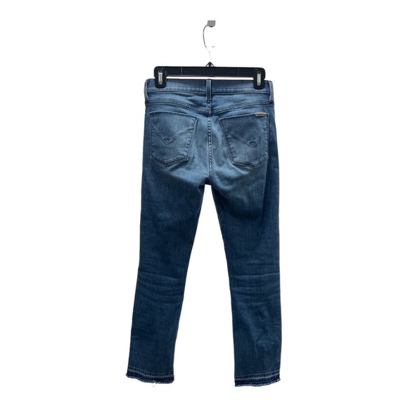 HUDSON Jeans Tuxedo Stripe Tilda Crop Raw Hem Jeans Women’s Size 26 - Picture 6 of 12